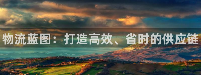 28圈正规吗：物流蓝图：打造高效、省