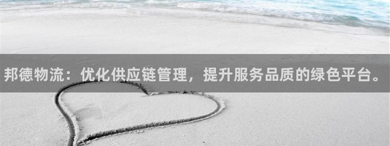 28圈黑钱：邦德物流：优化供应链管理